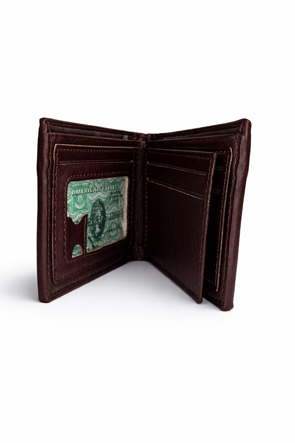 Brown Classic Leather Men wallet